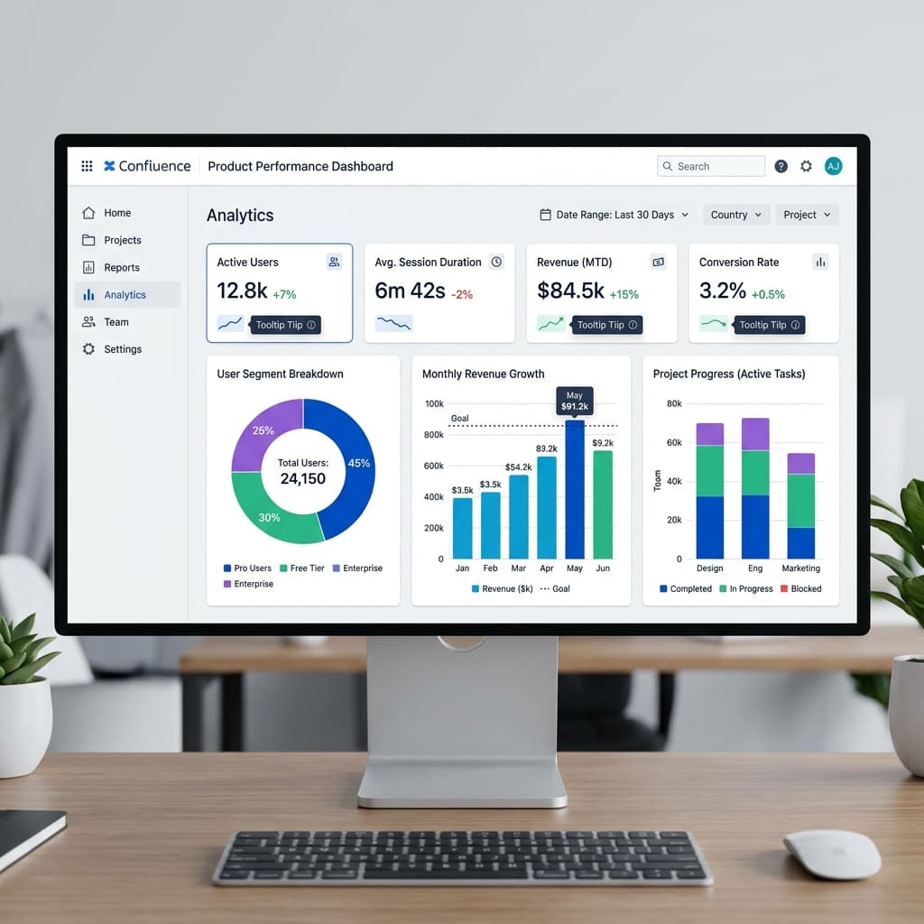 Smart Live Data - Atlassian Confluence